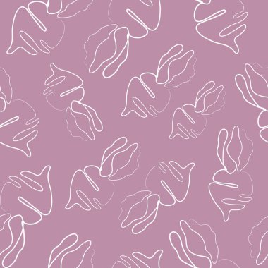 Mor arka planda kuyruğu olan kırmızı pancar kökü simgesine sahip kusursuz desen, çeşitli yemek tasarımları için.