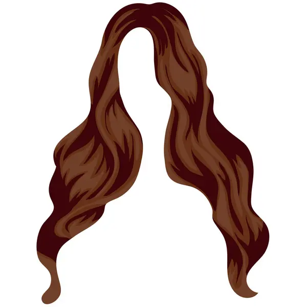 Kahverengisiz kadın saçı şablonu, kadın karakterler için