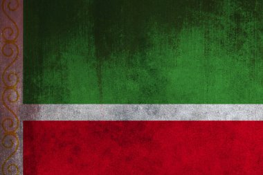 Çeçen Cumhuriyeti bayrağı, Çeçen Cumhuriyeti kumaş bayrağı. Çeçen Cumhuriyeti Ulusal Bayrağı, Kumaş ve Doku Bayrağı Çeçen Cumhuriyeti Resmi.