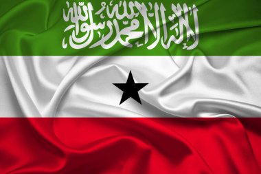 Somaliland bayrağı, Somaliland Kumaş bayrağı. Somaliland Ulusal Bayrağı, Kumaş ve Doku Sancak Görüntüsü.