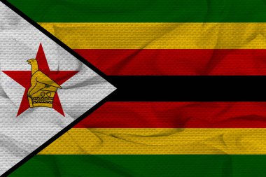 Zimbabve bayrağı, Zimbabve bayrağı, Zimbabve ülkesinin ulusal sembolü. Zimbabwe 'nin kumaş bayrağı