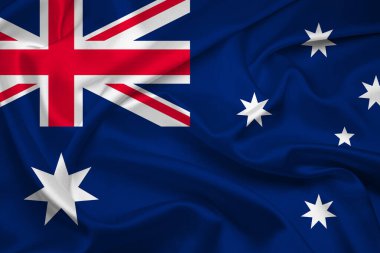 Avustralya bayrağı, Avustralya bayrağı, Avustralya bayrağı. Avustralya kumaş bayrağı.
