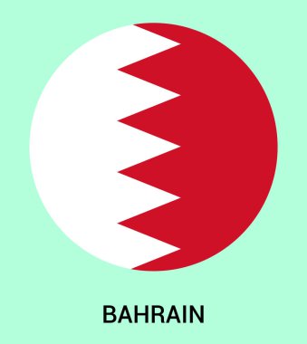 Bahreyn bayrağı, Bahreyn bayrağı, Ulusal Bahreyn bayrağı.