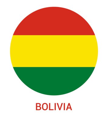 Bolivya bayrağı, Bolivya bayrağı, Bolivya bayrağı. Bolivya 'nın daire bayrağı.