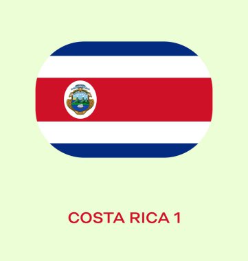 Kosta Rika 1, Kosta Rika 1, Kosta Rika 1 bayrağı, Kosta Rika 1..