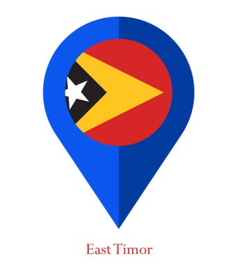 Doğu Timor bayrağı, Doğu Timor bayrağı, Doğu Timor 'un ulusal bayrağı. Doğu Timor 'un harita flaması.