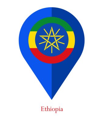 Etiyopya bayrağı, Etiyopya bayrağı, Etiyopya bayrağı. Etiyopya 'nın iğne bayrağı.