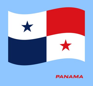 Panama bayrağı, Panama bayrağı, Panama bayrağı. Panama dalgalı bayrağı.