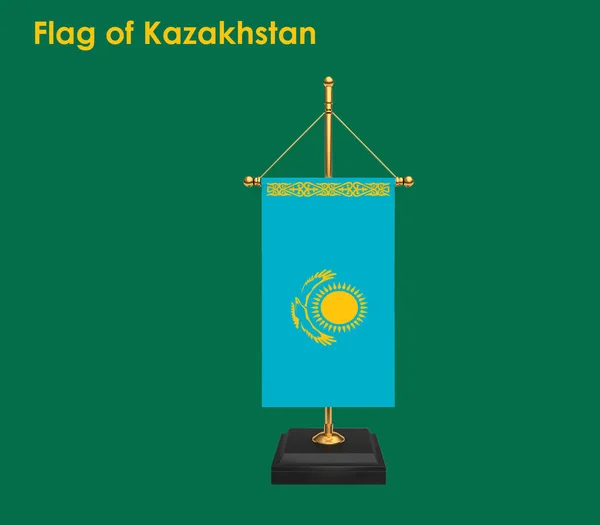 Flag of Kazakhstan, Table flag of Kazakhstan, Kazakhstan Flag