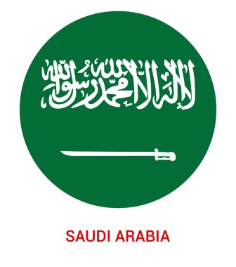 Suudi Arabistan bayrağı, Suudi Arabistan bayrağı, Suudi Arabistan ulusal bayrağı... Suudi Arabistan daire bayrağı.