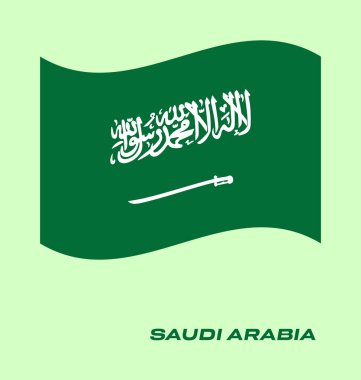 Suudi Arabistan bayrağı, Suudi Arabistan bayrağı, Suudi Arabistan bayrağı. Suudi Arabistan dalgalı bayrağı.