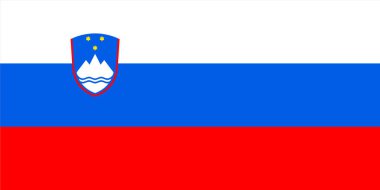 Slovenya Bayrağı, Slovenya bayrağı, Slovenya Ulusal Bayrağı.