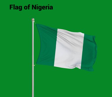 Nijerya bayrağı, Nijerya bayrağı, Nijerya bayrağı. Nijerya 'nın Kutup Bayrağı.