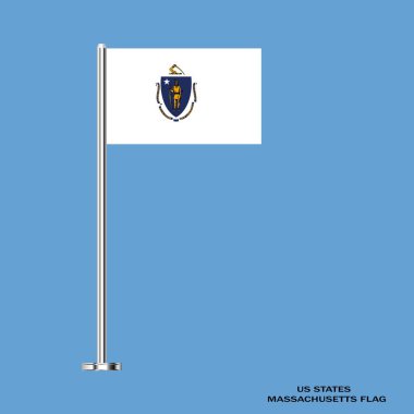 Massachusetts bayrağı, Massachusetts bayrağı, ABD Massachusetts bayrağı, ABD, Massachusetts bayrağı.