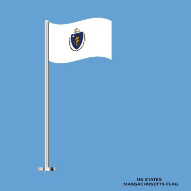 Massachusetts bayrağı, Massachusetts bayrağı, ABD Massachusetts bayrağı, ABD, Massachusetts bayrağı.