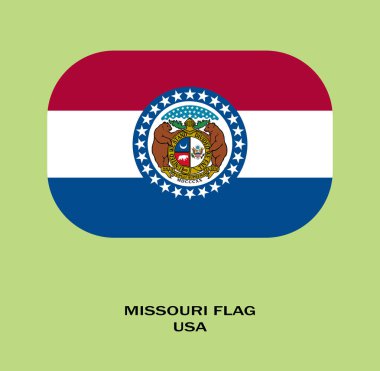 Missouri bayrağı, Missouri bayrağı, ABD eyaleti Missouri bayrağı, ABD, Missouri bayrağı..