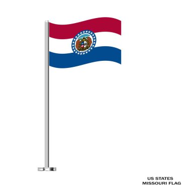Missouri bayrağı, Missouri bayrağı, ABD eyaleti Missouri bayrağı, ABD, Missouri bayrağı.