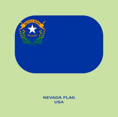Nevada bayrağı, Nevada bayrağı, ABD eyaleti Nevada bayrağı, ABD, Nevada bayrağı.