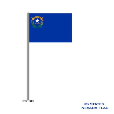 Nevada bayrağı, Nevada bayrağı, ABD eyaleti Nevada bayrağı, ABD, Nevada bayrağı.