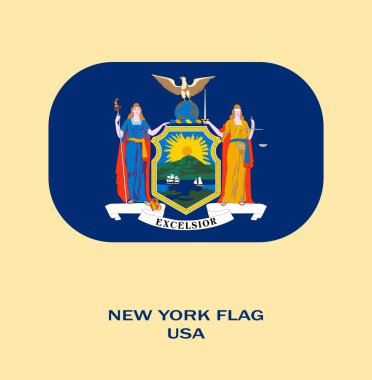 New York bayrağı, New York bayrağı, ABD bayrağı, ABD, New York bayrağı..