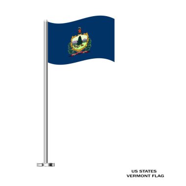 Vermont bayrağı, Vermont bayrağı, ABD eyaleti Vermont Bayrağı, ABD, Vermont bayrağı.