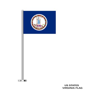 Virginia bayrağı, Virginia bayrağı, ABD Virginia bayrağı, ABD, Virginia bayrağı.