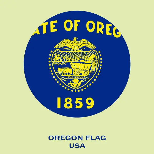 Oregon bayrağı, Oregon bayrağı, ABD eyaleti Oregon bayrağı, ABD, Oregon bayrağı.
