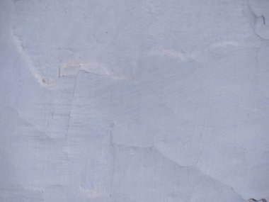 Beton bir duvarda el yapımı beyaz alçı dokusu. Eski Beyaz Duvar dokusu.