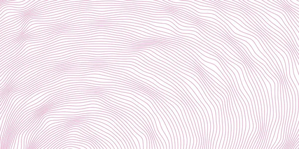 Fond Avec Motif Abstrait Lignes Onde Vectorielles Couleur Rose Élément — Image vectorielle