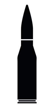 Kurşun siluetinin vektör çizimi