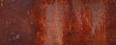  Eski paslı metal yüzey arkaplanının dokusu