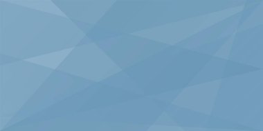 vector illustration of abstract background with blue lines and geometric shapes