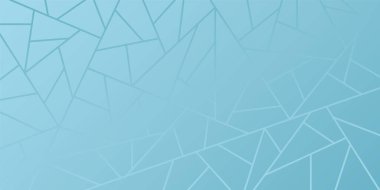 vector illustration of abstract background with blue lines and geometric shapes