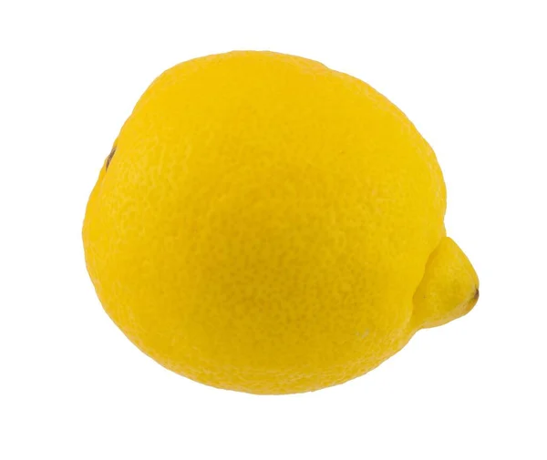 Izolované Detailní Fotografie Citronu — Stock fotografie