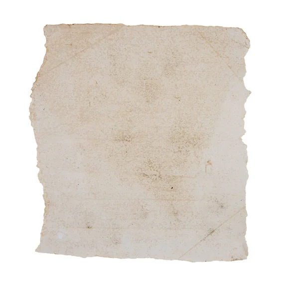 Isolated Photo Old Blank Gray Grunge Paper — Stock Photo, Image