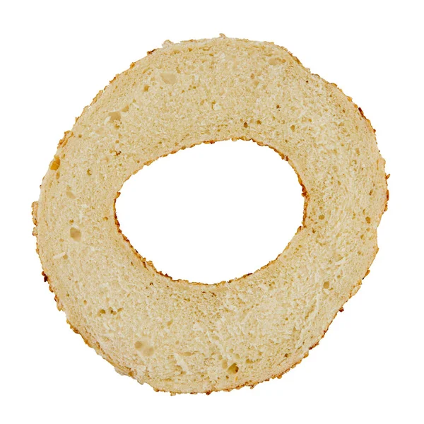 Isolated Photo Simit Bread Roll Slice — Stock Photo, Image