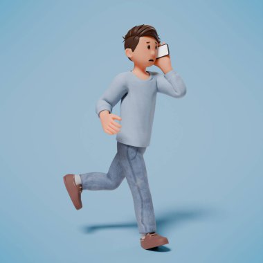 3 boyutlu iş adamı ve 3D görüntüleme