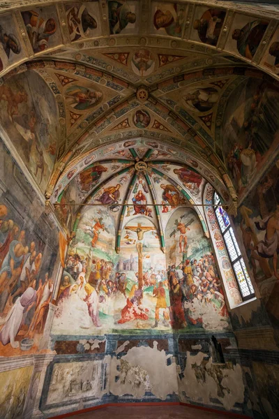 Igreja Santo Antonio Abate Frescos Pellegrino San Daniele Século San — Fotografia de Stock