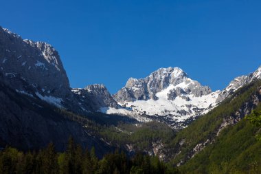 Trenta Vadisi - Zapotoski Şelaleleri İzi Julian Alps Slovenya.