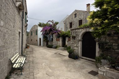 Ortaçağ Adriyatik Sokaklarındaki Huzur Ünlü Seyahat Yeri Osor Kasabası - Cres Adası Hırvatistan
