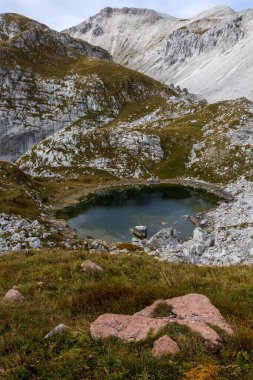 Luznica 'daki Alpine Gölü, 1913' teki 