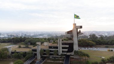 Prefeitura Belediyesi de Sorocaba Paco Belediyesi Brasil 05-01-2024 Fotos Alanları com Drone Decoraes de Natal
