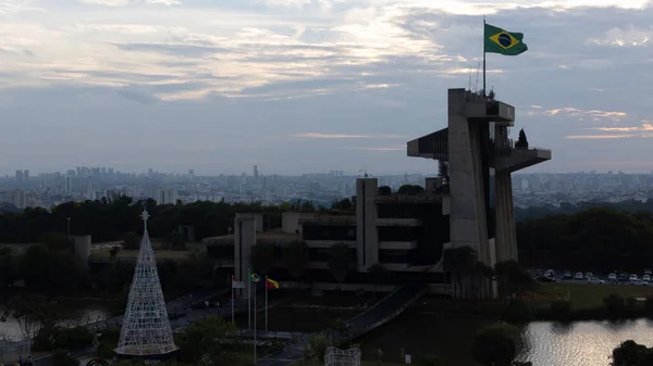 Prefeitura Belediyesi de Sorocaba Paco Belediyesi Brasil 05-01-2024 Fotos Alanları com Drone Decoracoes de Natal