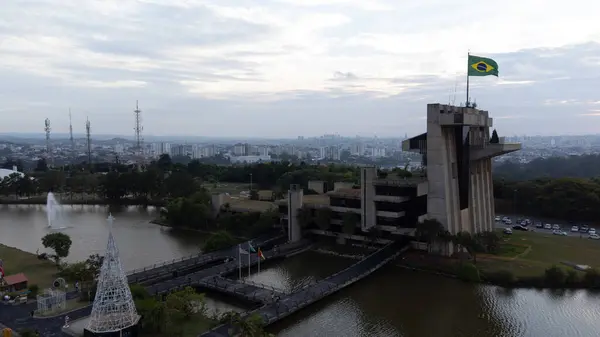 Prefeitura Belediyesi de Sorocaba Paco Belediyesi Brasil 05-01-2024 Fotos Alanları com Drone Decoracoes de Natal