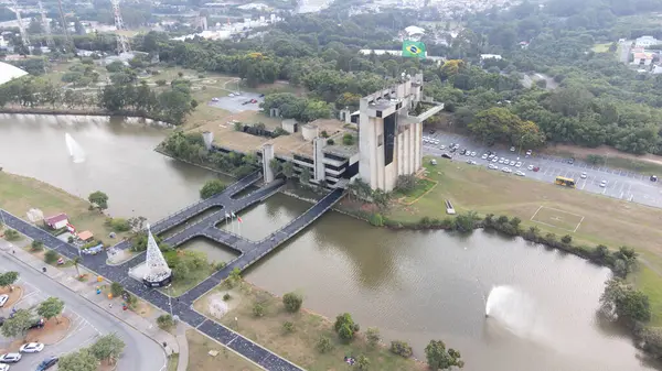 Prefeitura Belediyesi de Sorocaba Paco Belediyesi Brasil 05-01-2024 Fotos Alanları com Drone Decoraes de Natal