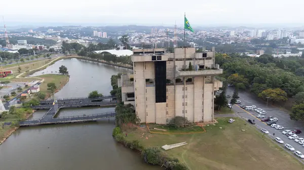 Prefeitura Belediyesi de Sorocaba Paco Belediyesi Brasil 05-01-2024 Fotos Alanları com Drone Decoraes de Natal