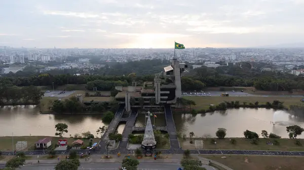 Prefeitura Belediyesi de Sorocaba Paco Belediyesi Brasil 05-01-2024 Fotos Alanları com Drone Decoraes de Natal
