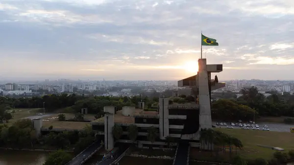 Prefeitura Belediyesi de Sorocaba Paco Belediyesi Brasil 05-01-2024 Fotos Alanları com Drone Decoraes de Natal