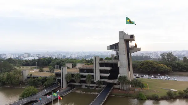 Prefeitura Belediyesi de Sorocaba Paco Belediyesi Brasil 05-01-2024 Fotos Alanları com Drone Decoraes de Natal