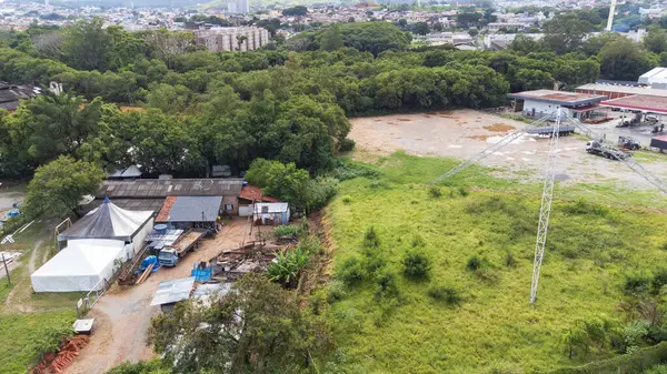 Alagamentos na Cidade de Sorocaba Ocorridos no dia 20 / 01 / 2024 Margens do Rio Sorocaba na Avenida Don Aguirre